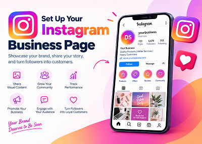 Instagram business page
