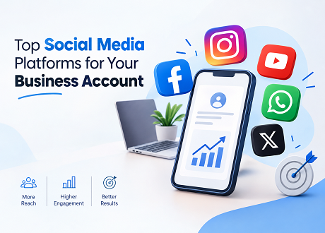 Top 5 social media platforms for creating your business account