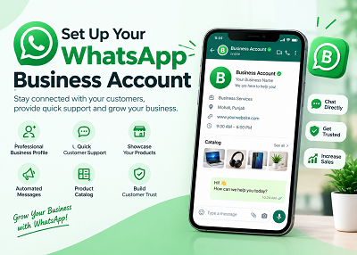 WhatsApp business account